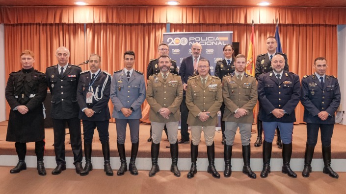 Jornadas Ecuestres Internacionales de Unidades Montadas, organizadas por la Policía Nacional