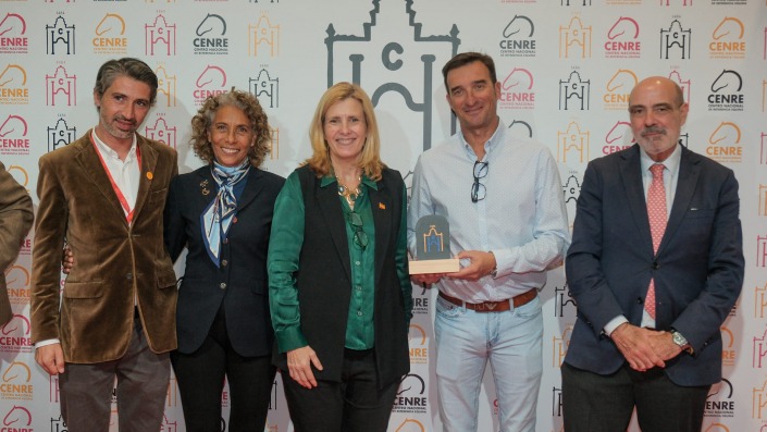 Reconocimiento de la Yeguada Cartuja – Hierro del Bocado a Daniel M. Dockx